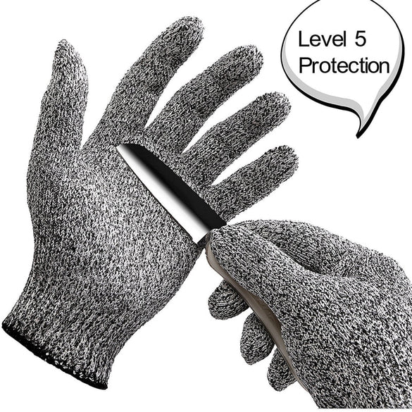 Anti-cut Outdoor Fishing Gloves Knife Cut Resistant Protection Fishing Hunting Gloves Steel Wire Mesh Gloves Fishing Tools
