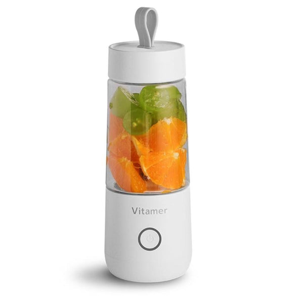 350ml Mini Portable Electric Fruit Juicer USB Rechargeable Smoothie Maker Blender Machine Sports Bottle Juicing Cup Dropshipping