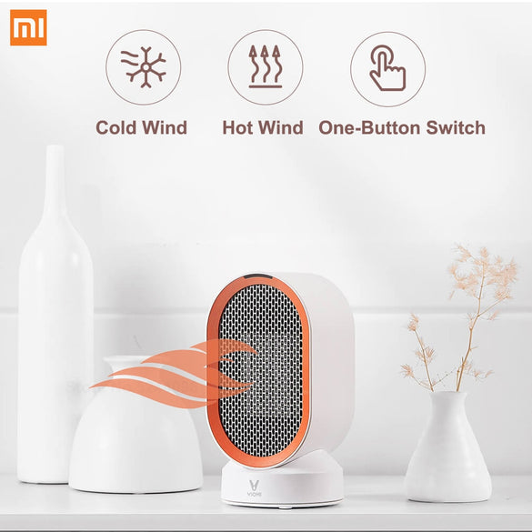 Xiaomi VIOMI Electric Heaters Countertop Mini Home Room Handy Fan Heater Fast Power Saving Warmer For Winter PTC Ceramic Heating