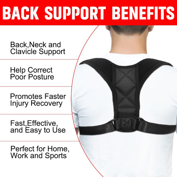 VIP DropShipping Medical Clavicle Posture Corrector Adult Children Back Support Belt Corset Orthopedic Brace Shoulder Correct