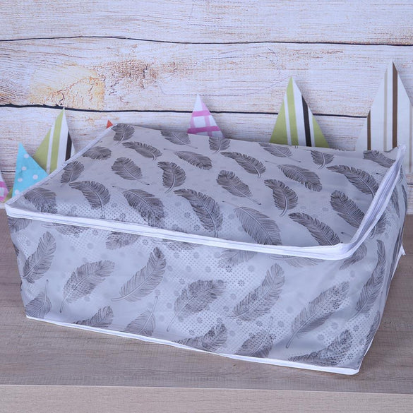Foldable Storage Bags Folding Organizer Bag for Clothes Quilt Blanket Pillow Luggage Moisture-proof Breathable Closet Organizer