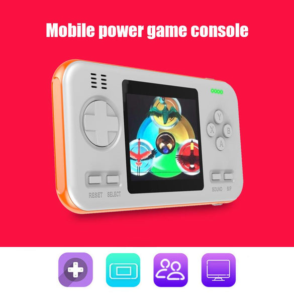 Buil-in 416 Classic Games Handheld Gamepad Console Gaming Machine with 8000mAh Power Bank Game Playing Toys for Children Adults